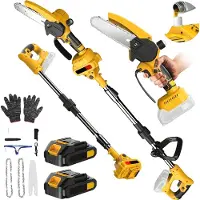 OEM Scie à métaux télescopique, longueur réglable, moteur puissant de 500W, avec 2 batteries