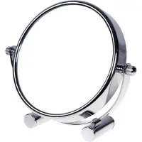 Sonstiges Miroir cosmétique grossissant 10x 5 pouces sur pied Miroir de table chromé pivotant à 360