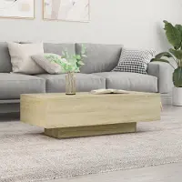 Prolenta Maison Exclusive - Table basse en chêne Sonoma 100x49,5x31 cm Matériau dérivé du bois