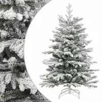Prolenta Maison Exclusive - Sapin de Noël artificiel pliable avec effet neige 210 cm