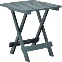 Prolenta Maison Exclusive - Table de jardin pliante verte 45x43x50 cm en plastique