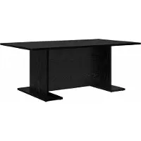 Syfax Table basse Chêne noir 103,5 x 60 x 40 cm Bois d'ingénierie