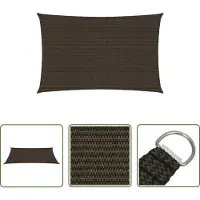 The Living Store store store 160 g/m² brun 5x7 m HDPE