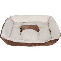 Merco Lit confortable pour chien marron, M