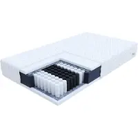 Wohnideebilder Matelas à ressorts ensachés Treviso – 7 zones, degré de fermeté H2, env. 16 cm, housse amovible 80x200 cm