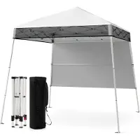 Northix Tonnelle pliante 2 x 2 m, réglable, étanche, blanche