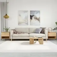 Prolenta Maison Exclusive - Tables basses 2 pièces Chêne Sonoma 50x46x50 cm Matériau dérivé du bois