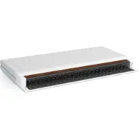 Furnlux Classic FURNLUX Matelas à ressorts Pico White 180x200cm / Hauptfarbe : Weiß / Abmessungen : 180 x 200 x 15 cm