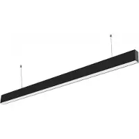 Silamp Suspension Linéaire LED 120cm 40W Interconnectable NOIR