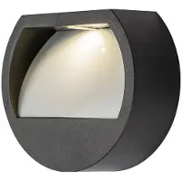 Rabalux 77004 Lampe solaire Narmada, 0,5W, 4000K, 13lm, noir-blanc, blanc neutre, 10,5cm