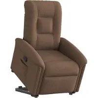 Syfax Fauteuil inclinable Marron Tissu