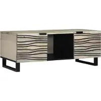 Prolenta Maison Exclusive - Table basse blanche 100 x 54 x 40 cm en aggloméré