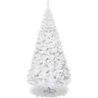 StarTech.com Sapin de Noël artificiel - 210 cm de hauteur - Blanc
