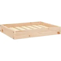DKD Home Decor Lit pour chien 61,5x49x9 cm Bois de pin solide