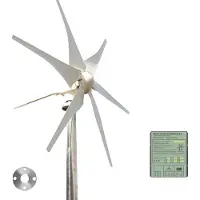 OEM Générateur à turbine éolienne, haute efficacité, fonctionnement silencieux, avechybride, 3000W, 12V