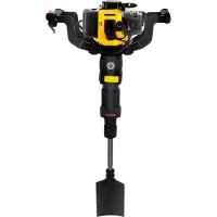 StarTech.com Excavatrice portable pour arbres - Déracineuse - Avec pelle - Vitesse 6500 tr/min - À guidage manuel - Jaune
