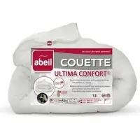 Abeil Couette Chaude Ultima Confort, 240 x 260 cm, 450 g, Synthétique, Blanc