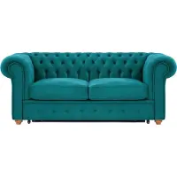 Wintech Chesterfield Max Borneo – Canapé deux places convertible-Velluto 36-aveo