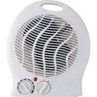 Solight KP06 ventilateur d'air chaud 2000W avec thermostat, 3 modes, blanc