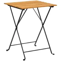 Syfax Table de bistro 55x54x71 cm Bois d'acacia massif