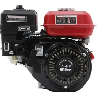 StarTech.com Moteur à essence - Monocylindre 4 temps - Refroidi par air - 4 kW - Pour kart, motoculteur, nettoyeur haute pression - Beige