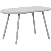 CLP Table basse Velva - 45 x 80 x 45 cm - Turquoise