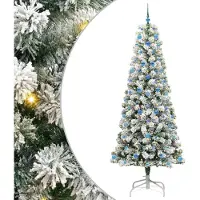 Syfax Sapin de Noël Artificiel à Branches Articulées 240 cm