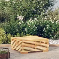 Prolenta Maison Exclusive - Table basse de jardin 69,5 x 69,5 x 31 cm en teck massif