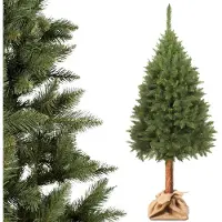 StarTech.com Sapin de Noël - Sur pied - 180 cm - Épicéa naturel - Poids 4,19 kg - Vert