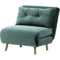 Wintech Fauteuil convertible Flic - large de 77 cm-Velluto 12-wax black