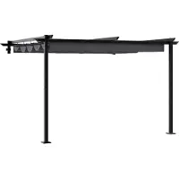 Syfax Pavillon 300 x 300 x 200 cm Anthracite Polyester