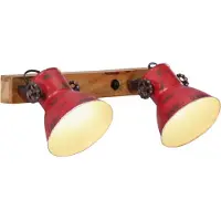 Syfax Applique 25 W rouge 45x25 cm E27