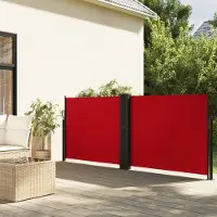 vidaXL Design New Store latéral extensible Rouge 120x1000 cm - Parasols Möbel2025 CHY3963660 1parcel