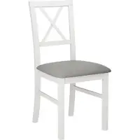 Mirjan 24 Chaise de salle à manger FRATONIA 5 - blanc / gris