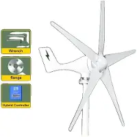 OEM Générateur éolien, Puissance, Conception à axe horizontal, Avechybride, 2000W, 12V