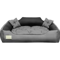 AIO Factory Grand lit pour chien 115x95 CM Coussin pour chiens Canapé pour chiens et chats EDANTI