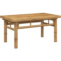 Syfax Table basse 70x40x35 cm bambou