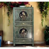 OPIUM OUTLET Asia Möbel Armoire Commode Armoire de mariage Armoire à vêtements asiatique orientale chinoise extrême-orientale china vintage style cottage entièrement montée