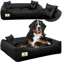 AIO Factory Grand lit pour chien 55x45 CM Coussin pour chiens Canapé pour chiens et chats EDANTI