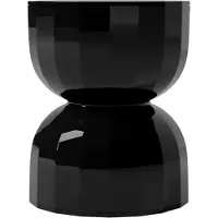 360Home Table basse chaise de maquillage table d'appoint banc à chaussures sablier tabouret, fauteuil de salon noir 【CJ-HEI1665】