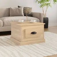 Prolenta Maison Exclusive - Table basse en chêne Sonoma 50x50x35 cm Matériau dérivé du bois