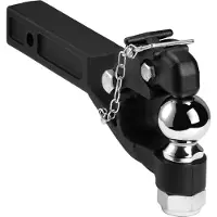 StarTech.com Crochet d'attelage 9T récepteur - 63,5-76,2mm lunette - 397x75x175mm anneau de traction haute performance