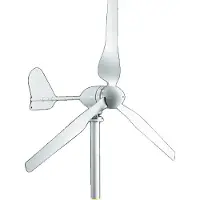 OEM Générateur d'éolienne de 2000W, axe en acier inoxydable, trois pales, éolienne uniquement, 2000W, 12V