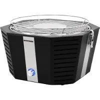 Syntrox Germany Barbecue de balcon à faible fumée Molami | Barbecue de table avec ventilation active BBG Grill