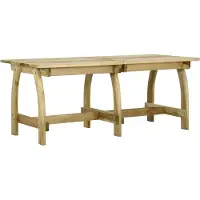 Prolenta Maison Exclusive - Table de jardin 220 x 74 x 75 cm en pin imprégné