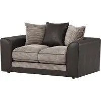 Wintech Sofa convertible Dillon-Jumbo mink/Snake brown-Fibre polyester + fibre polyuéthane