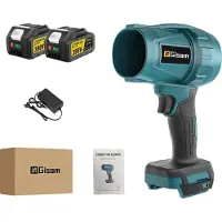 OEM Souffleur turbo, moteur sans balais, conception sans fil, 2 batteries de 3,0 Ah