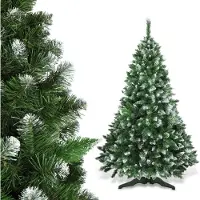 StarTech.com Sapin de Noël artificiel - 220 cm - Réaliste - Enneigé - Qualité supérieure