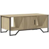 vidaXL Table basse chêne Sonoma 100x51x40 cm Bois composite