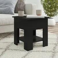 vidaXL 2025 cloris Table basse Noir 40x40x42 cm Bois composite - Tables basses Sale8999607 1parcel